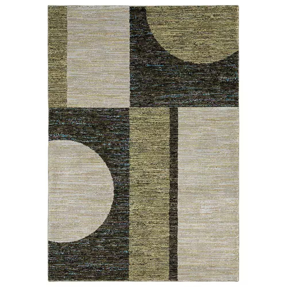 Oriental Weavers Strada STR05 8'6" x 11'7" Gold Area Rug