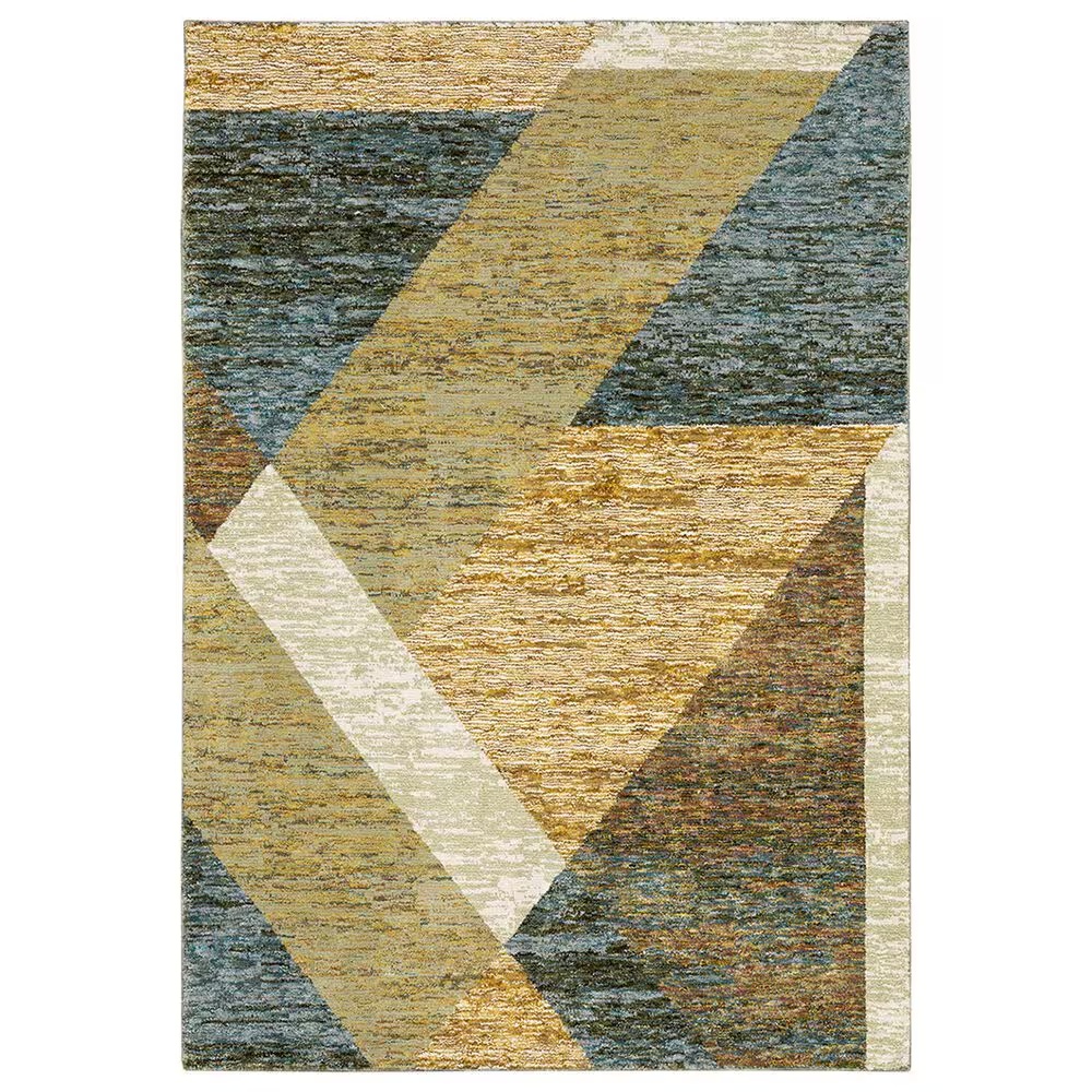 Oriental Weavers Strada STR092'3" x 8' Gold Runner