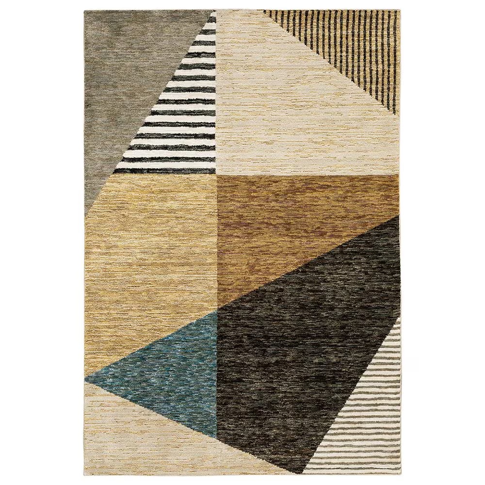 Oriental Weavers Strada STR10 10' x 13'2" Gold Area Rug