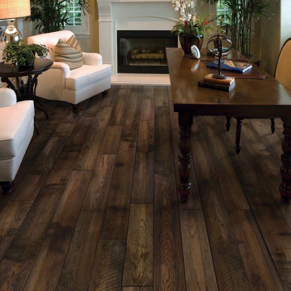 Paramount Barnwood Tobacco Farm Hickory Hand Scraped Hardwood