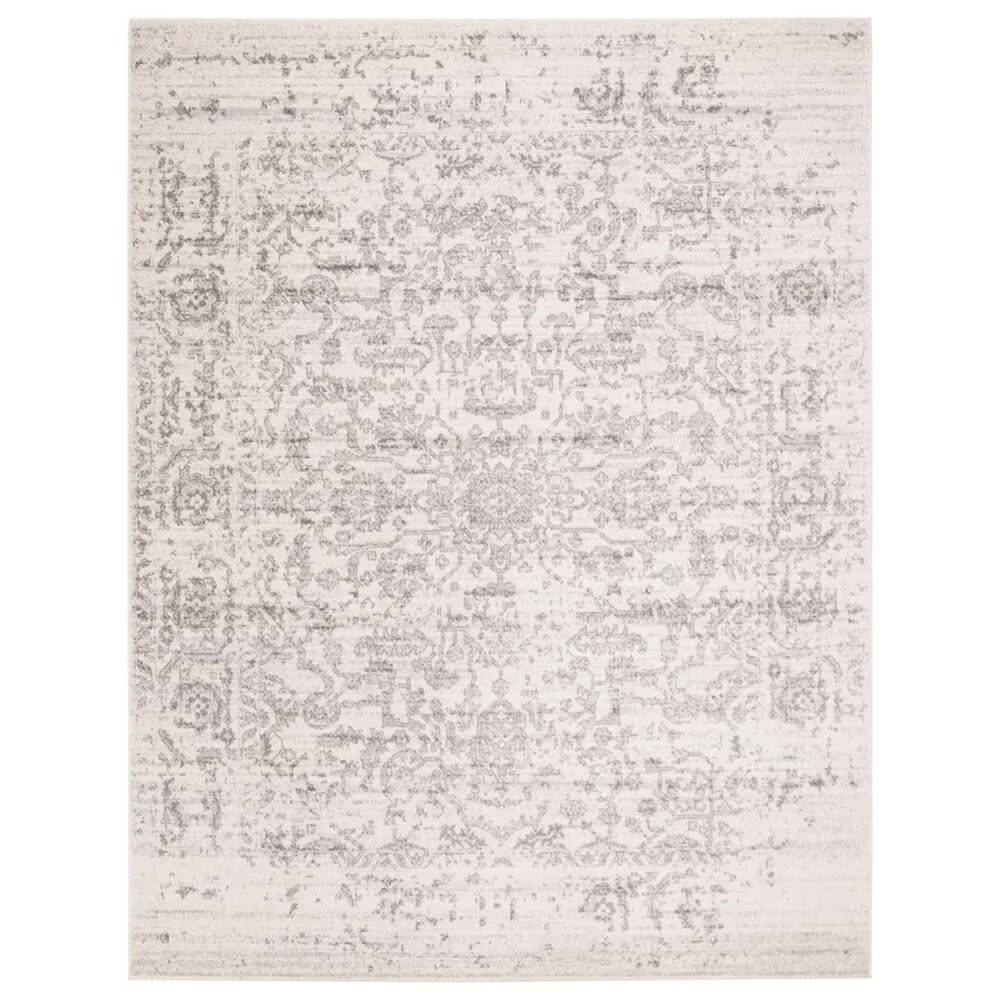 Safavieh Madison 8' x 10' Silver and Ivory Area Rug
