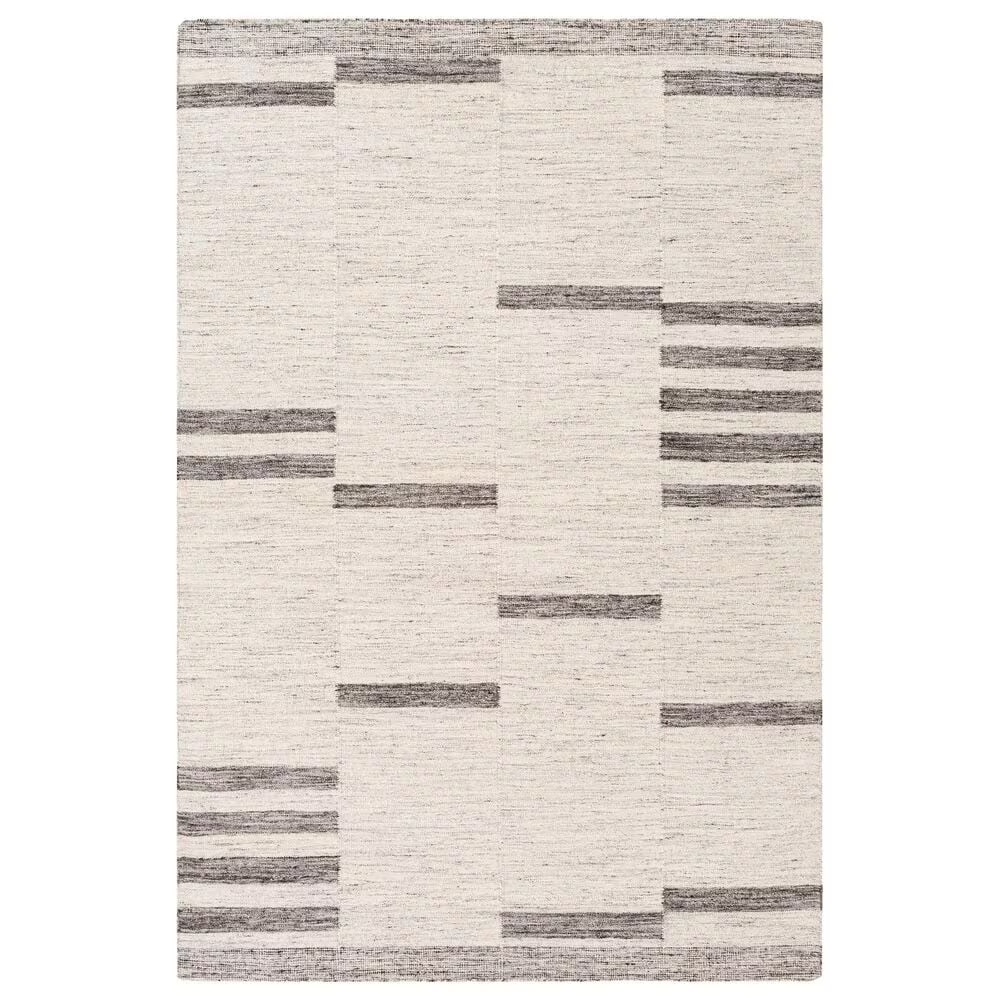 Surya Tamaris TMI-2302 8' x 10' Cream, Charcoal and Gray Area Rug