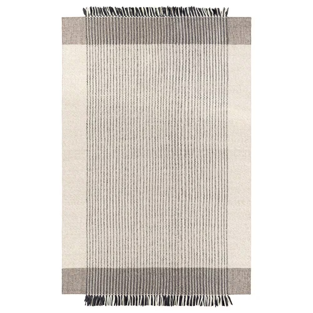 Surya Reliance RLI-2300 2' x 3' Beige, Black and Ivory Area Rug