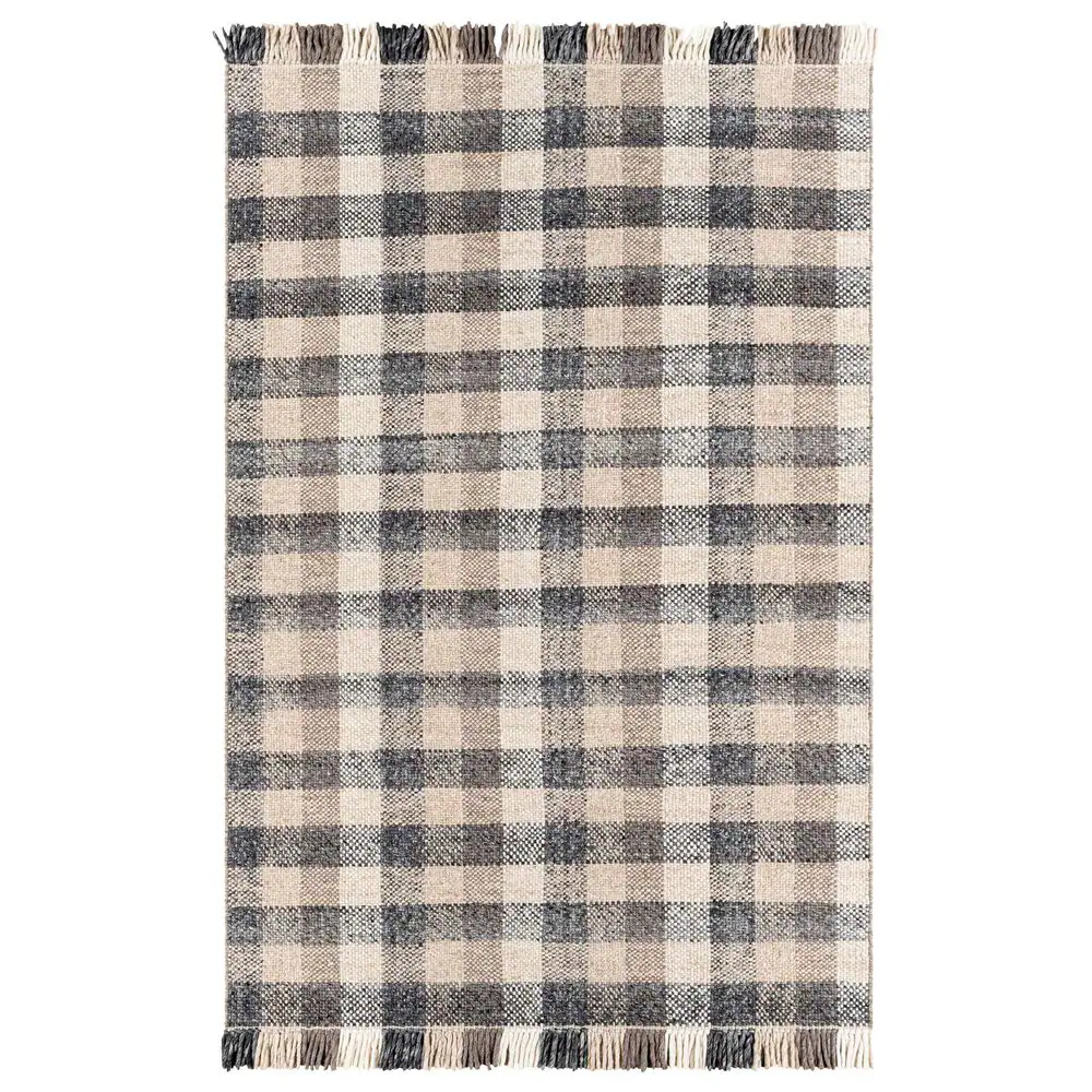 Surya Reliance RLI-2308 2' x 3' Black, Tan and Ivory Area Rug