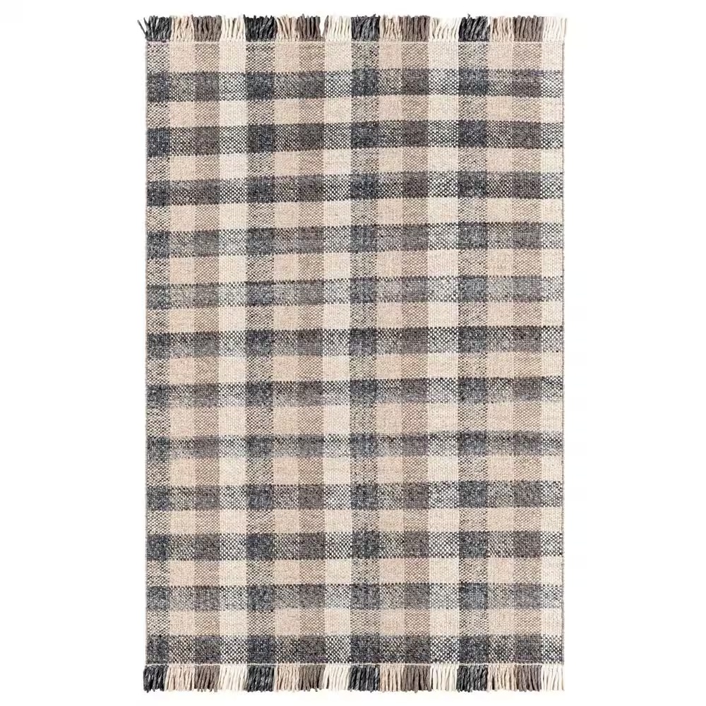 Surya Reliance RLI-2308 2'6" x 8' Black, Tan and Ivory Runner