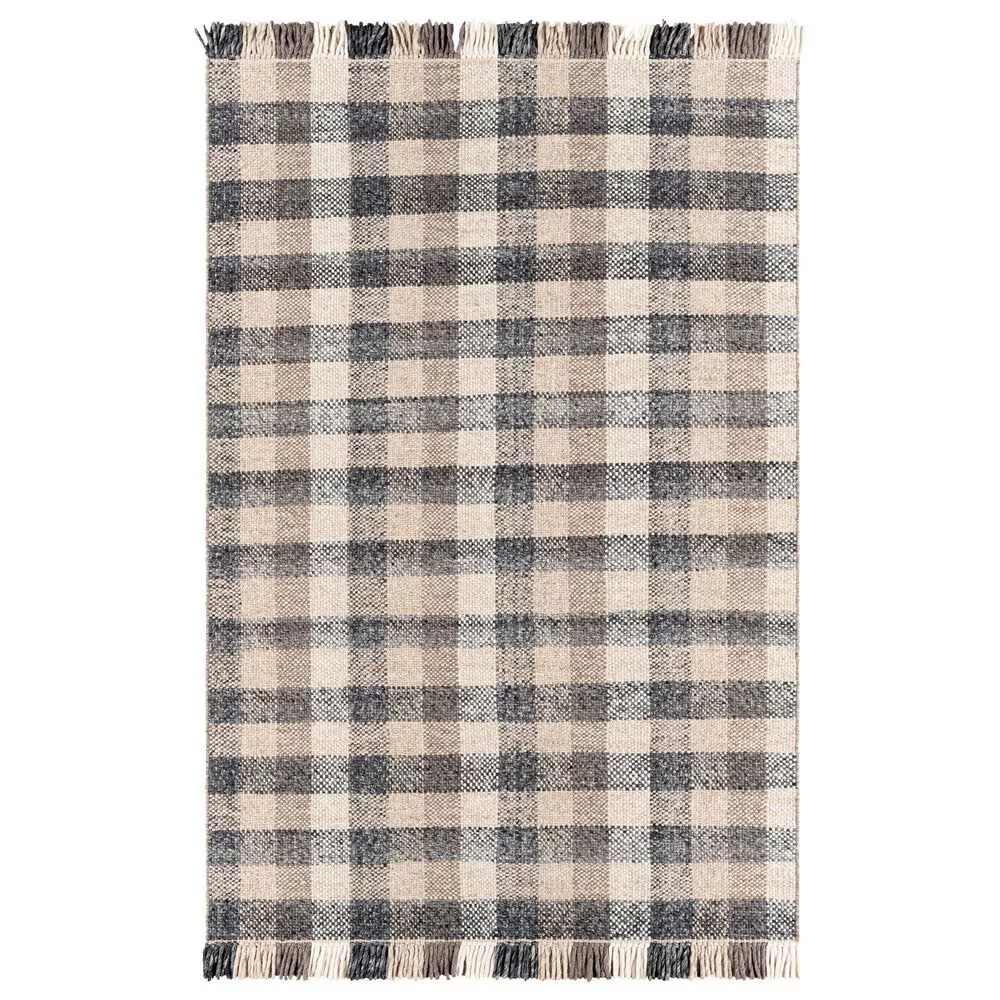Surya Reliance RLI-2308 5' x 7'6" Black, Tan and Ivory Area Rug