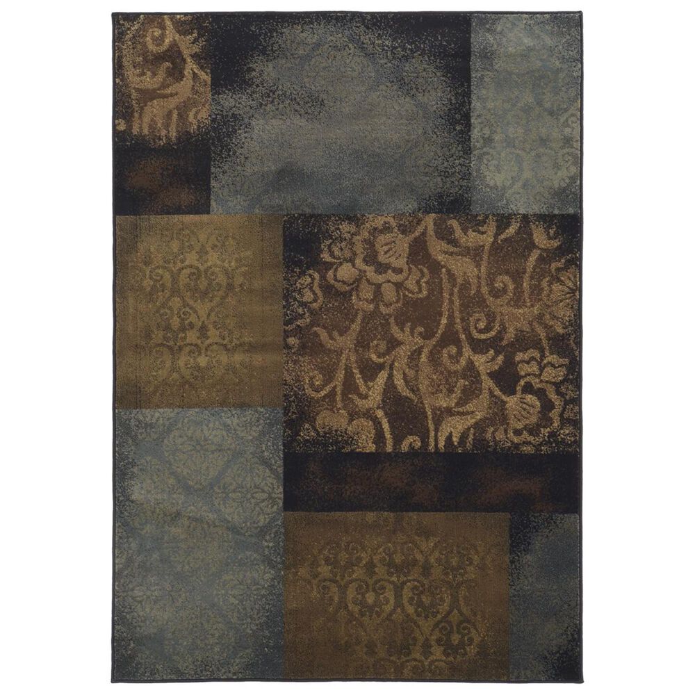 Oriental Weavers Hudson 4878B 10' x 13' Blue Area Rug