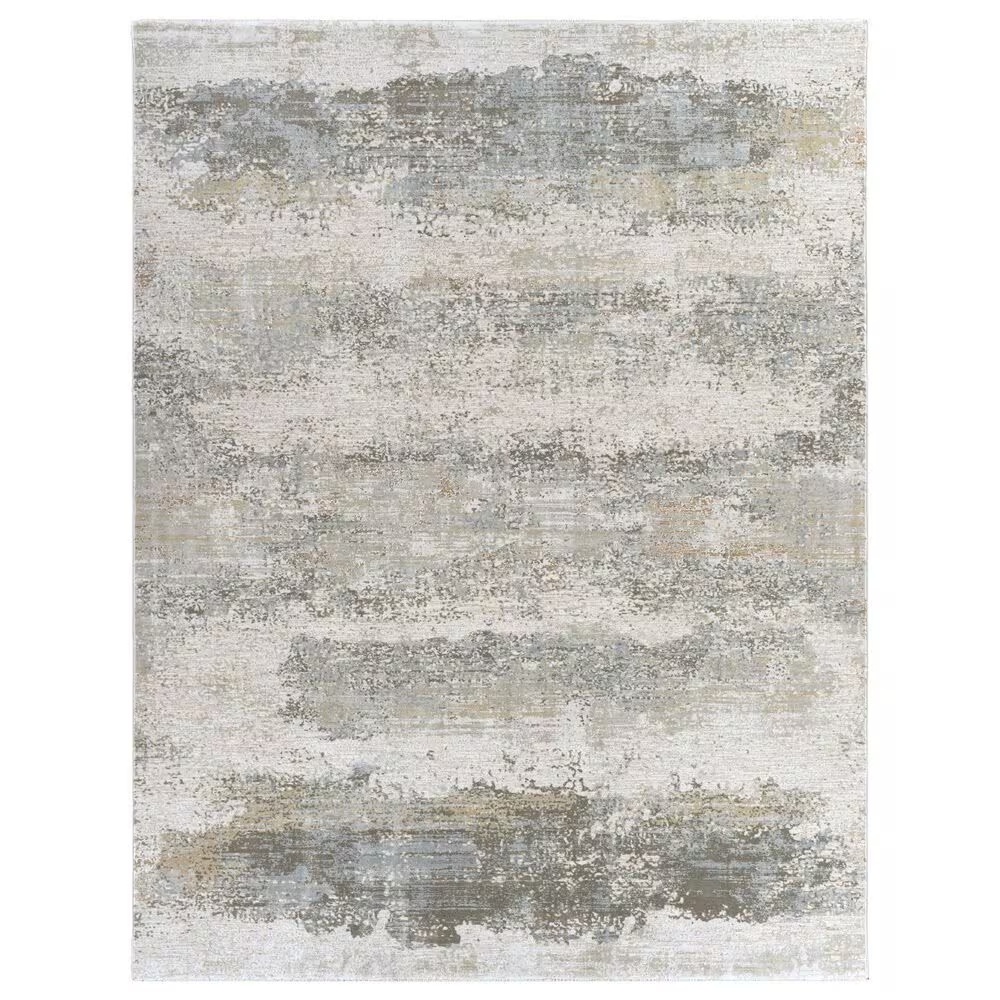 Surya Brunswick 12' x 15' Sage, Gray, White, Blue and Brown Area Rug