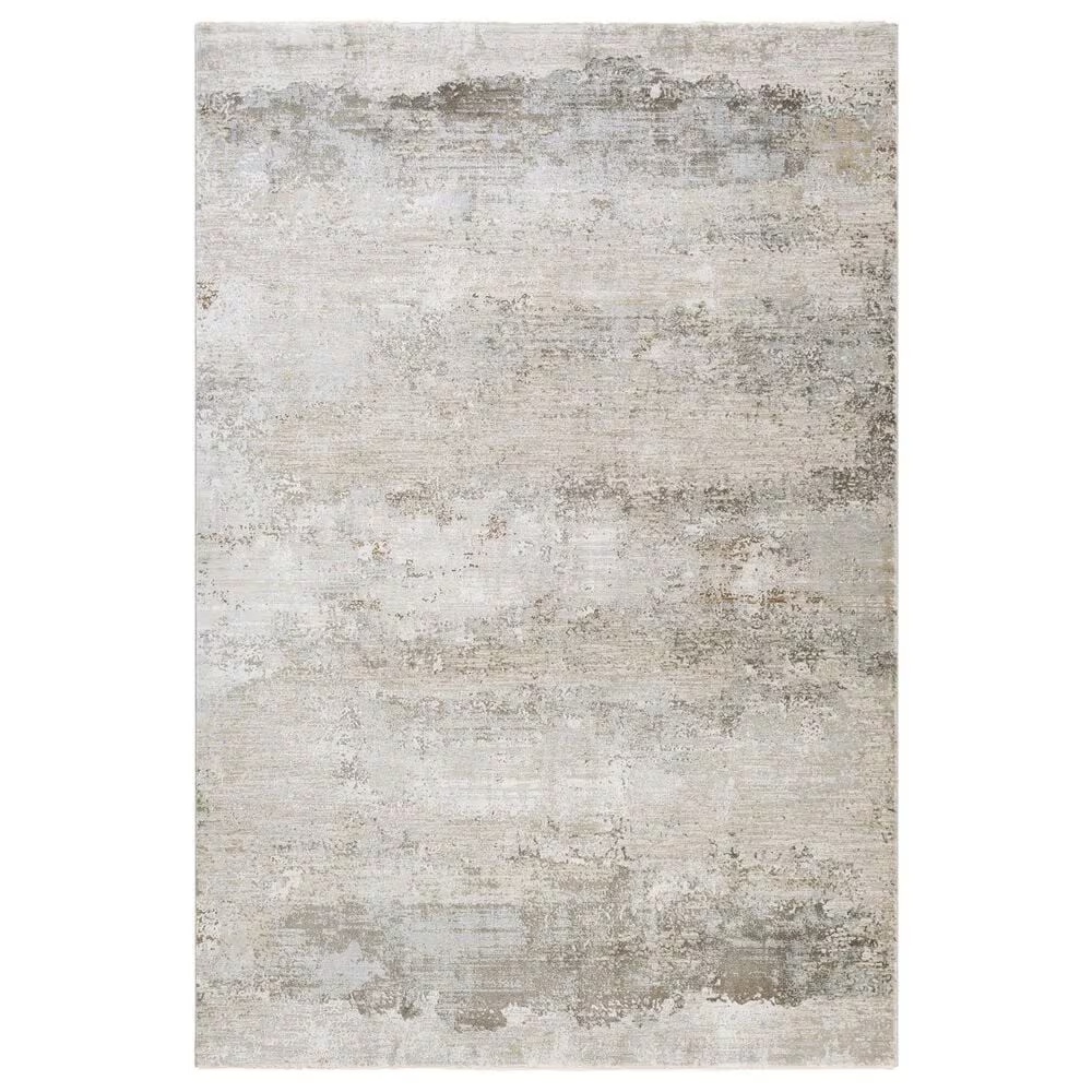 Surya Brunswick 2'7" x 4' Sage, Gray, White, Blue and Brown Area Rug