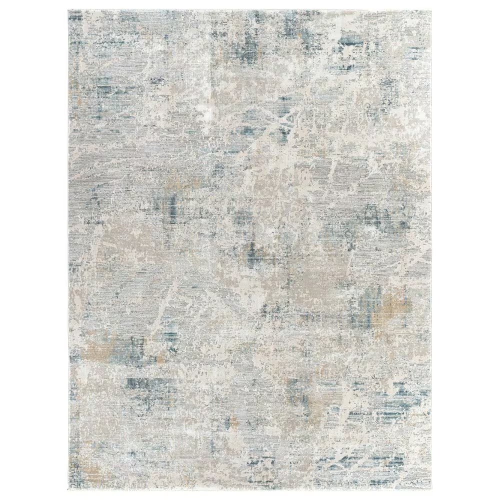 Surya Brunswick 9' x 12'2" Blue, Sage, Olive and Gray Area Rug