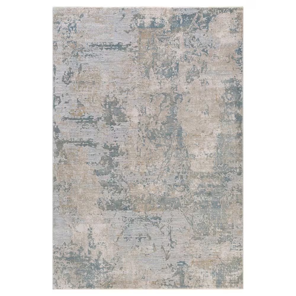 Surya Brunswick 2' x 3' Sage, Gray, White and Blue Area Rug