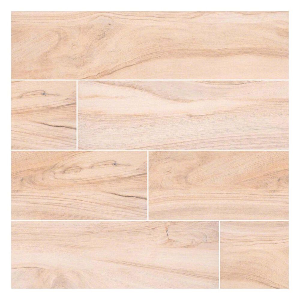 MS International Aspenwood Artic 9" x 48" Porcelain Tile