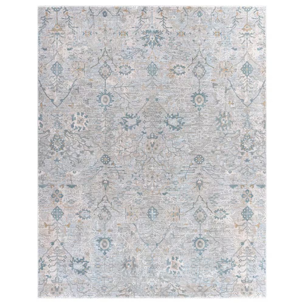 Surya Brunswick 12' x 15' Beige, Sage, Blue and Gray Area Rug
