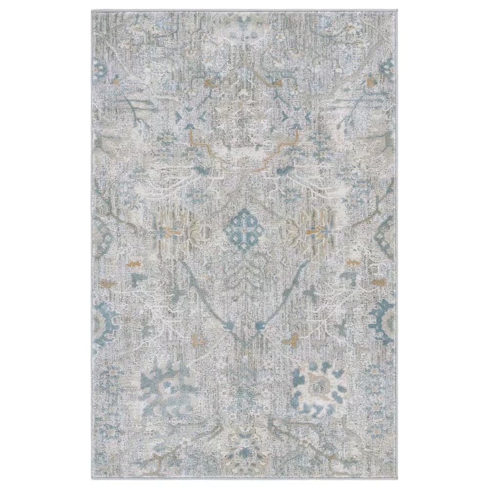 Surya Brunswick 2' x 3' Beige, Sage, Blue and Gray Area Rug