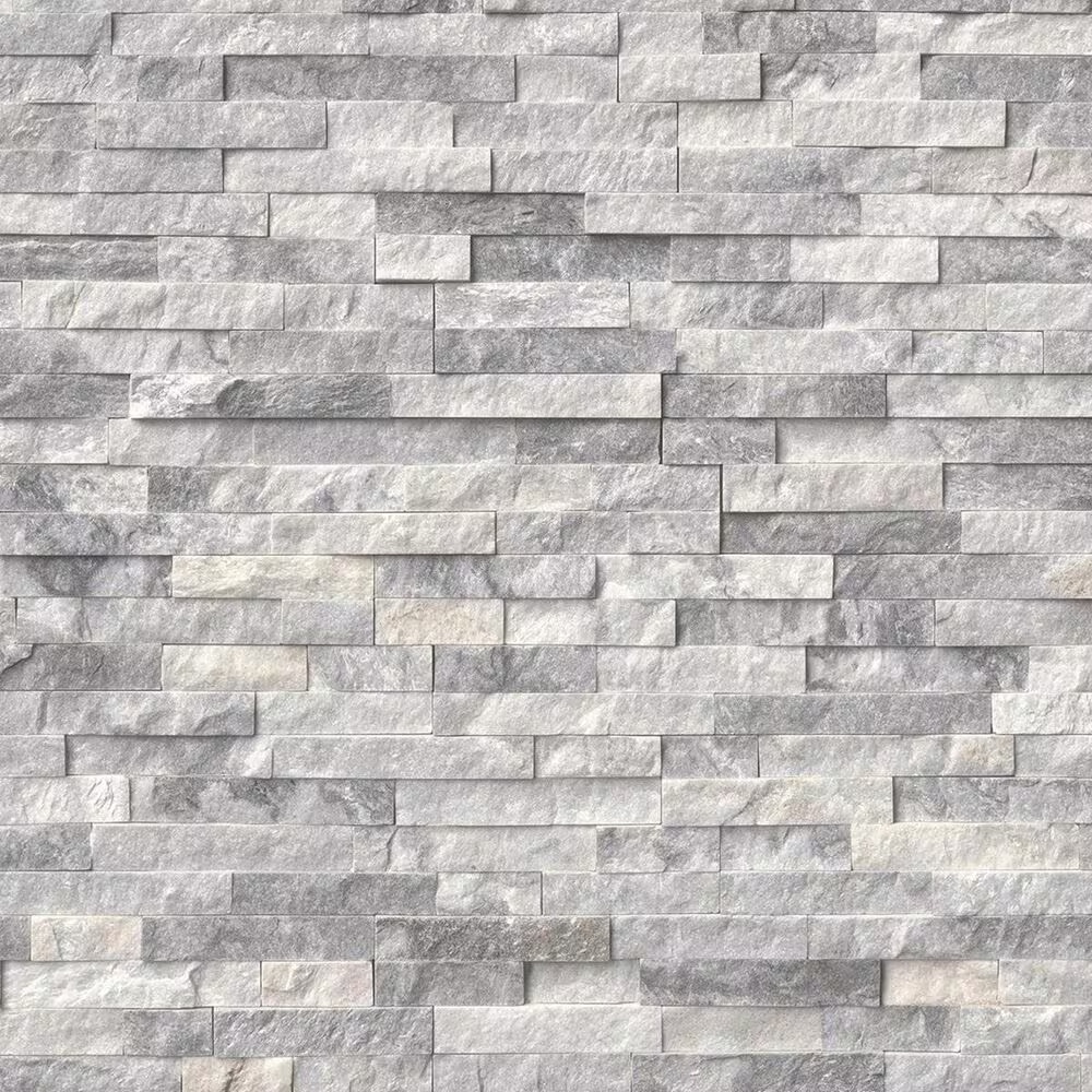 MS International Ledger Alaska Gray 6" x 24" Tumbled Natural Stone Tile