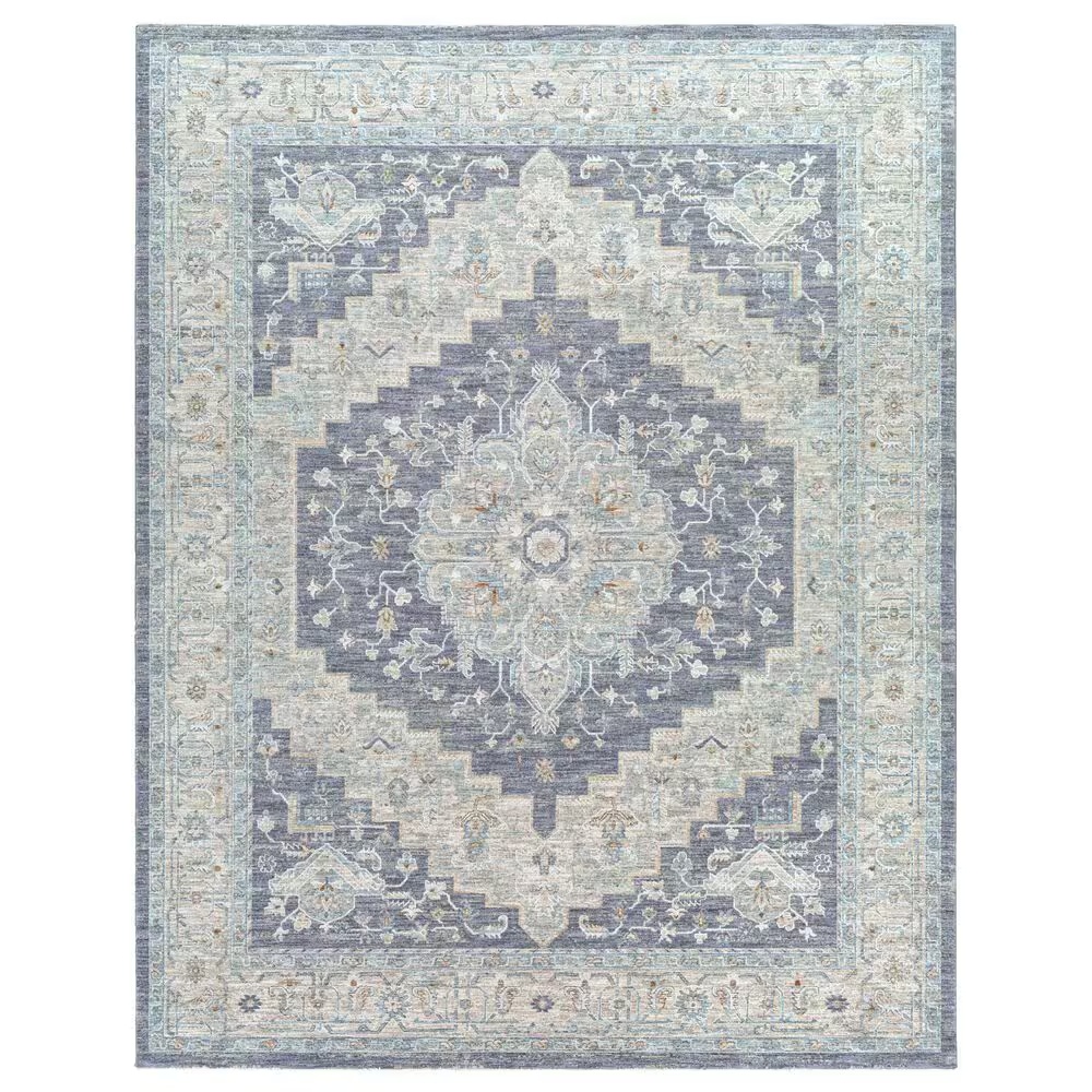 Surya Avant Garde 10' x 14' Gray, Beige and Denim Area Rug