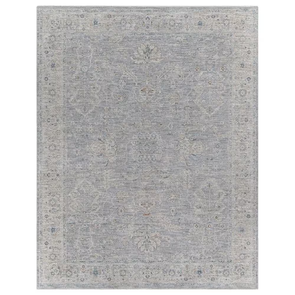 Surya Avant Garde AVT-2304 9' x 12'1" Gray, Beige and Denim Area Rug