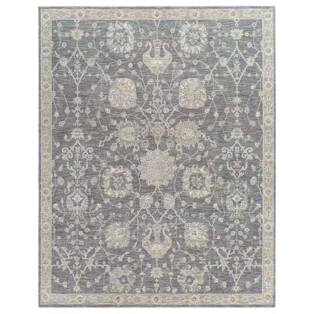 Surya Avant Garde 7'10" x 10'3" Gray, Beige and Denim Area Rug