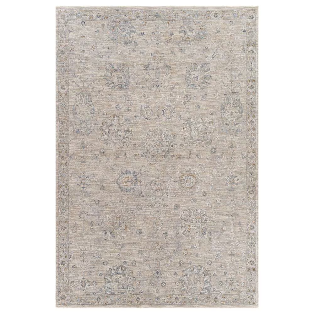 Surya Avant Garde 2' x 3' Gray, Beige and Denim Area Rug