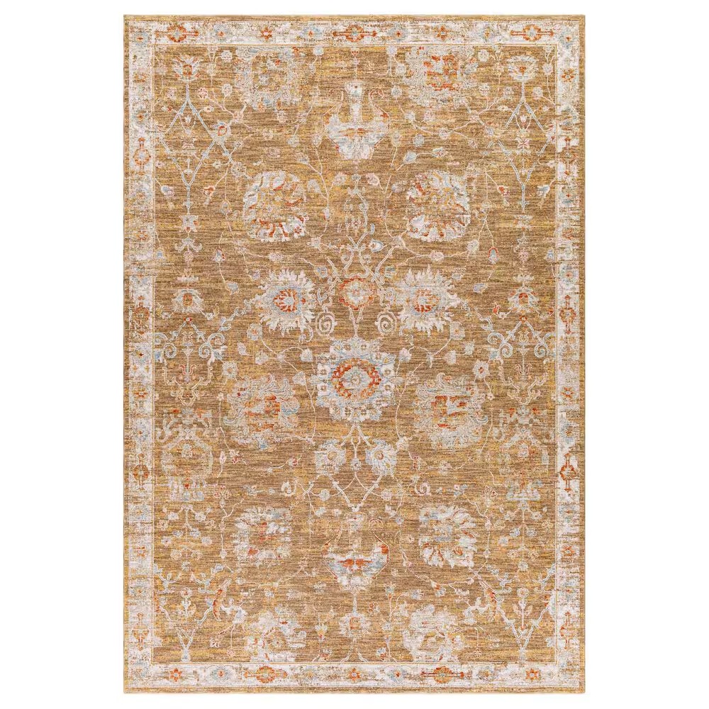 Surya Avant Garde AVT-2320 2' x 3' Orange, Blue and Beige Area Rug