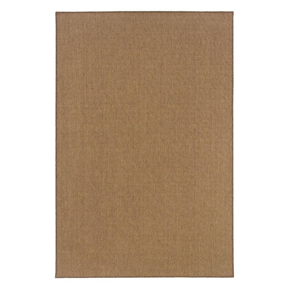 Oriental Weavers Karavia 5'3" x 7'6" Tan Outdoor Rug