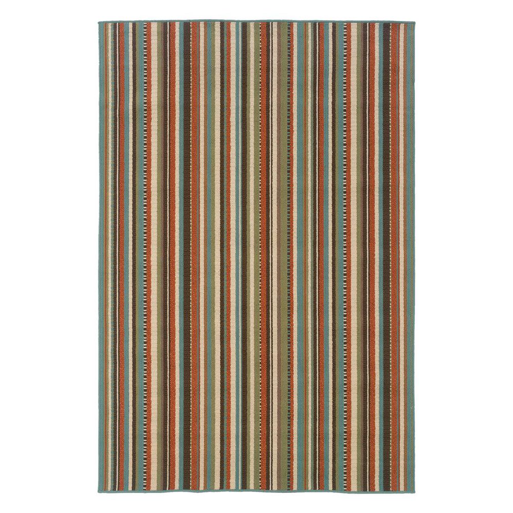 Oriental Weavers Montego 6996C 3'7" x 5'6" Green Area Rug