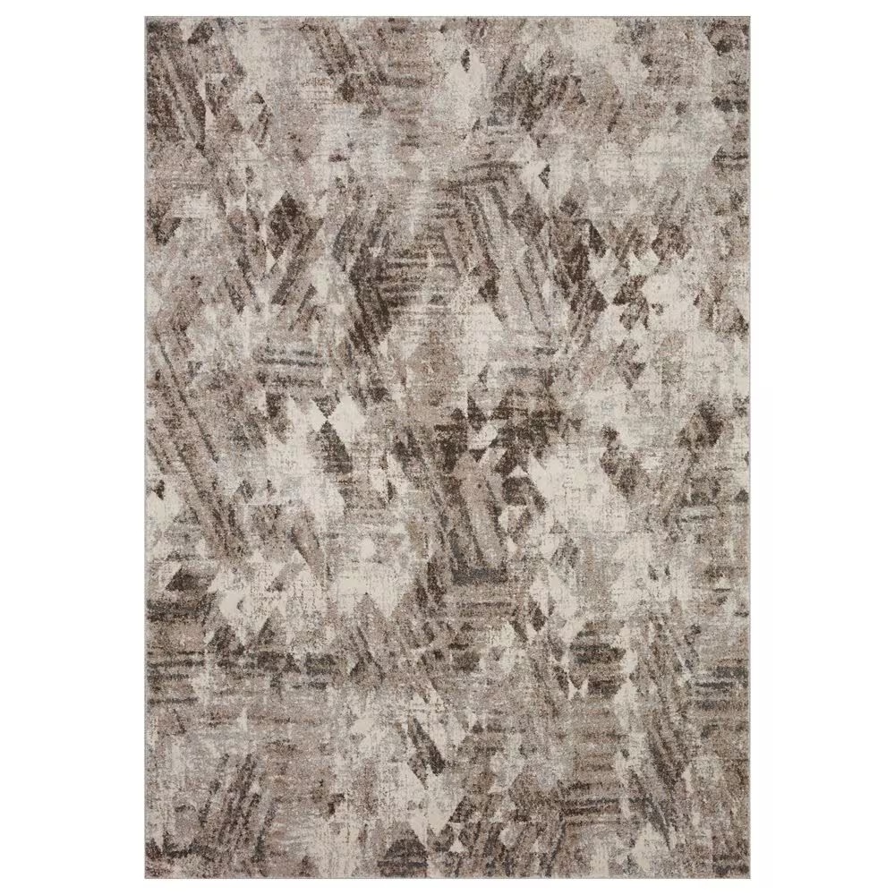 Loloi II Austen AUS-03 3'11" x 5'7" Natural and Mocha Area Rug