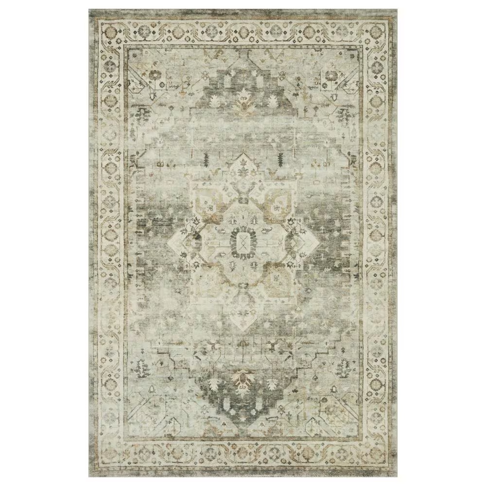 Loloi II Rosette ROS-09 2'2" x 3'10" Sage and Beige Area Rug