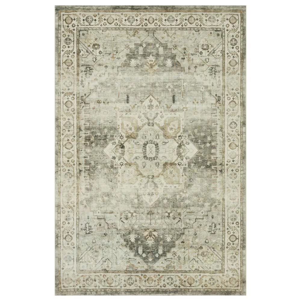 Loloi II Rosette ROS-09 2'6" x 9'9 Sage and Beige Runner