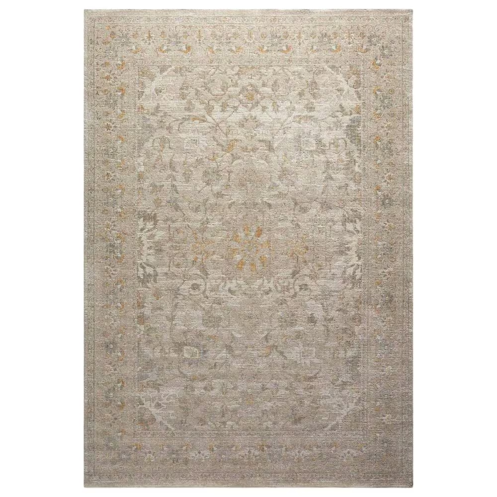 Chris Loves Julia x Loloi Rosemarie 6'3" x 9' Ivory and Natural Area Rug