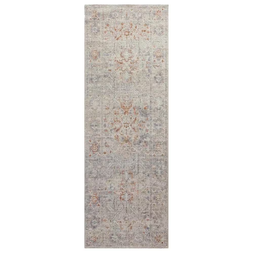 Chris Loves Julia x Loloi Rosemarie 3'7" x 5'7" Oatmeal and Lavender Area Rug