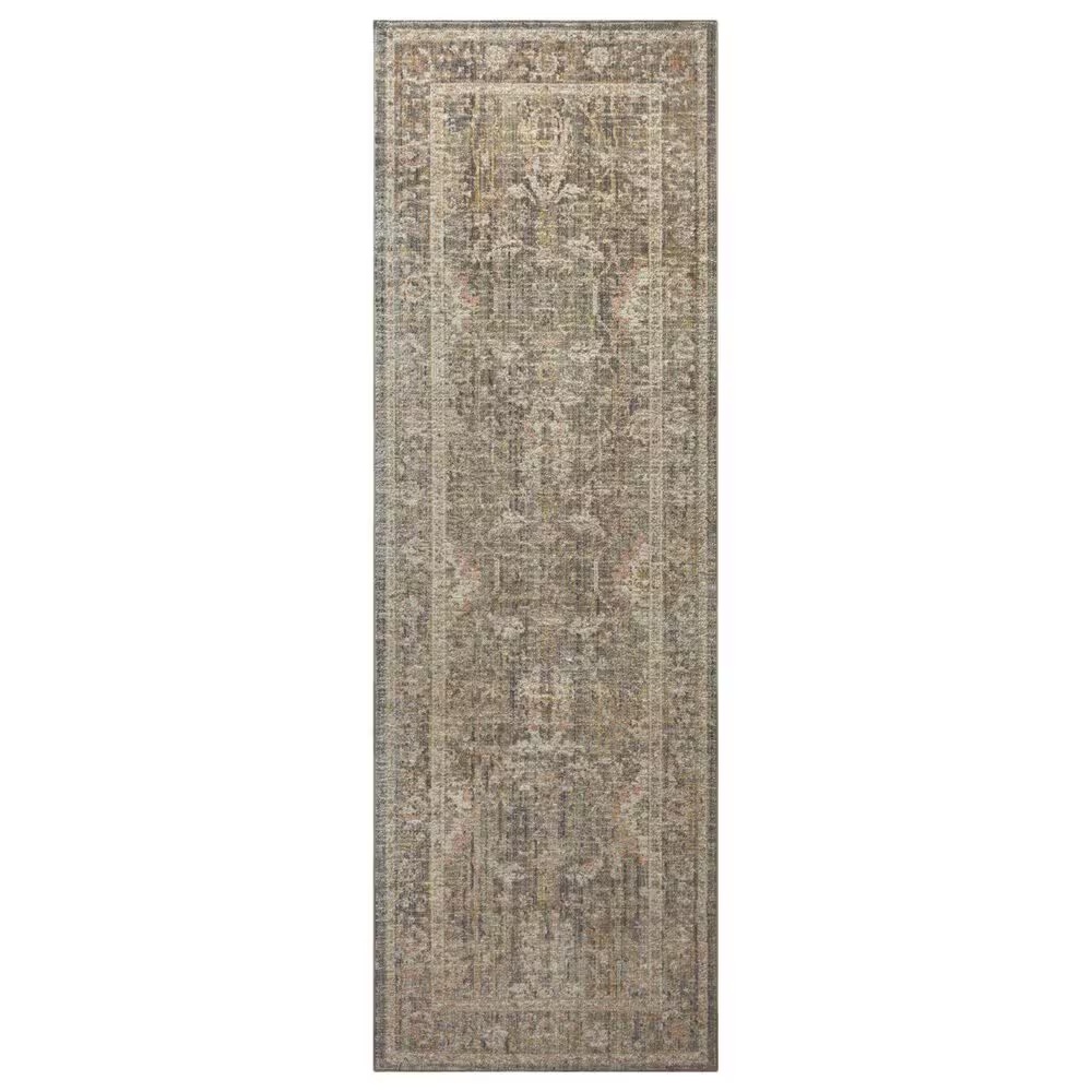 Chris Loves Julia x Loloi Rosemarie 3'7" x 5'7" Sage and Blush Area Rug