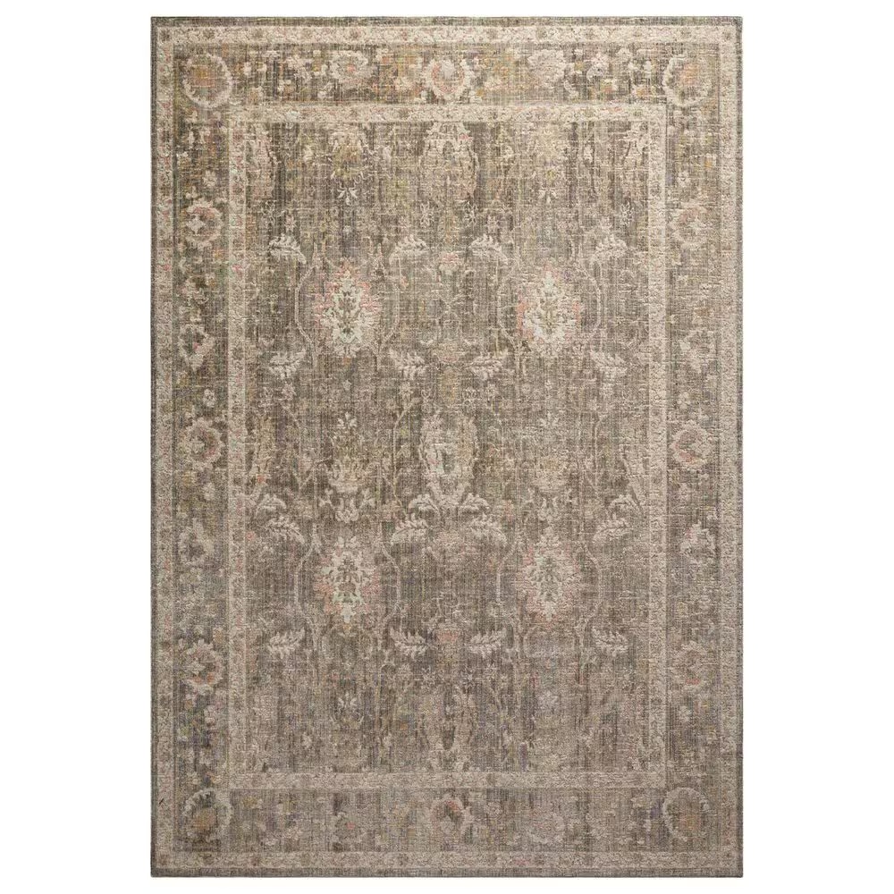 Chris Loves Julia x Loloi Rosemarie 7'10" x 10' Sage and Blush Area Rug