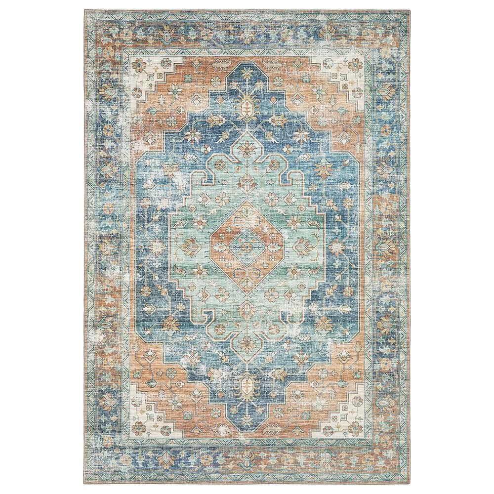 Oriental Weavers Myers Park MYP03 5' x 7' Rust Area Rug