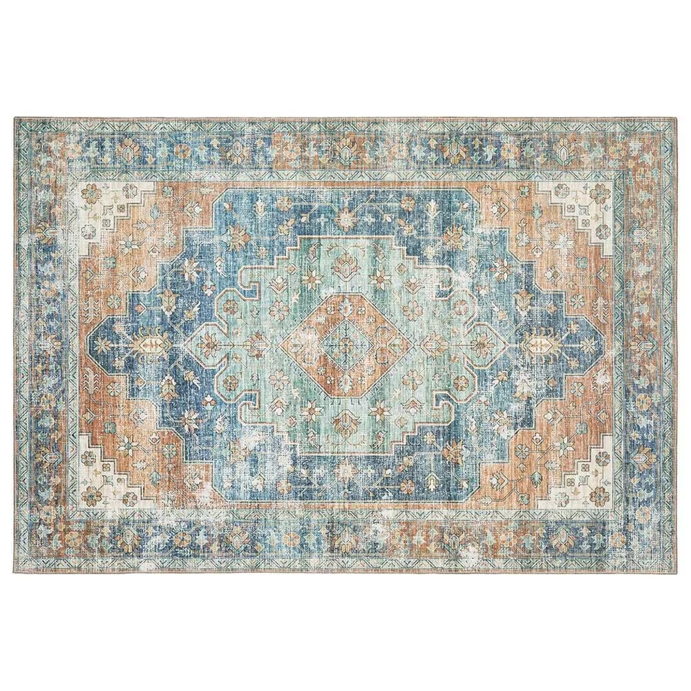 Oriental Weavers Myers Park MYP03 7'10" x 10' Rust Area Rug