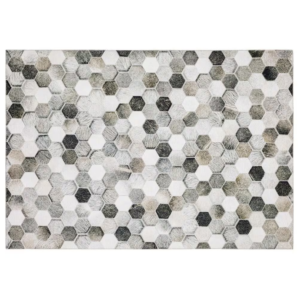 Oriental Weavers Myers Park MYP17 2' x 8' Grey Runner