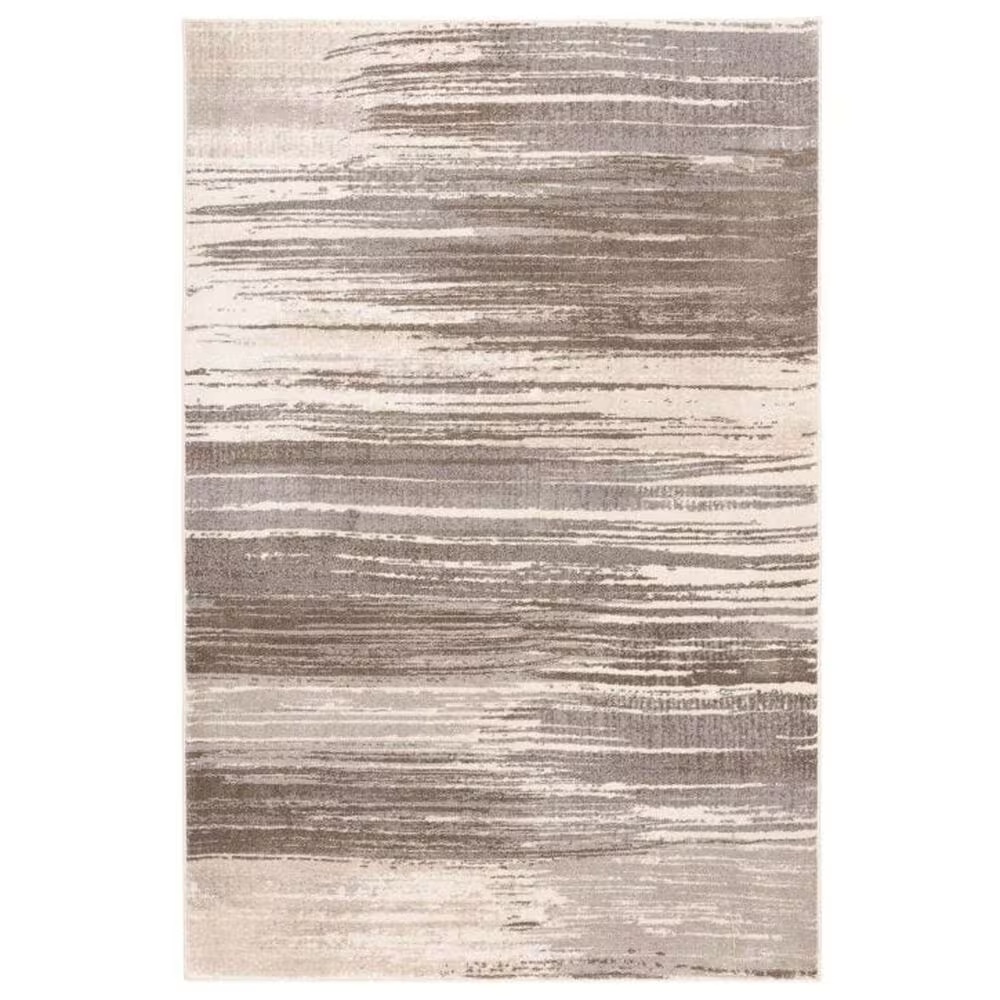 Central Oriental Montville Harpily 5' x 7'3" Storm and Latte Area Rug