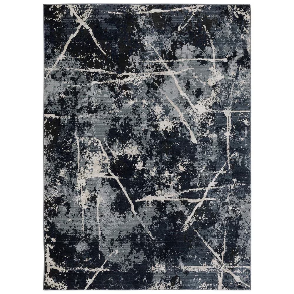 Oriental Weavers Caravan Dark Skies 9'10" x 12'10" Blue Area Rug