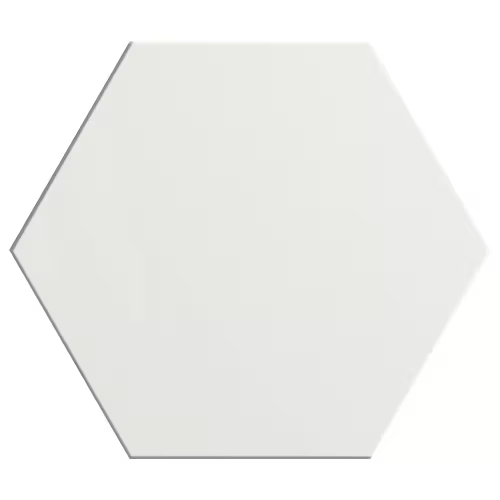Emser Heksa White 8" x 9" Porcelain Tile