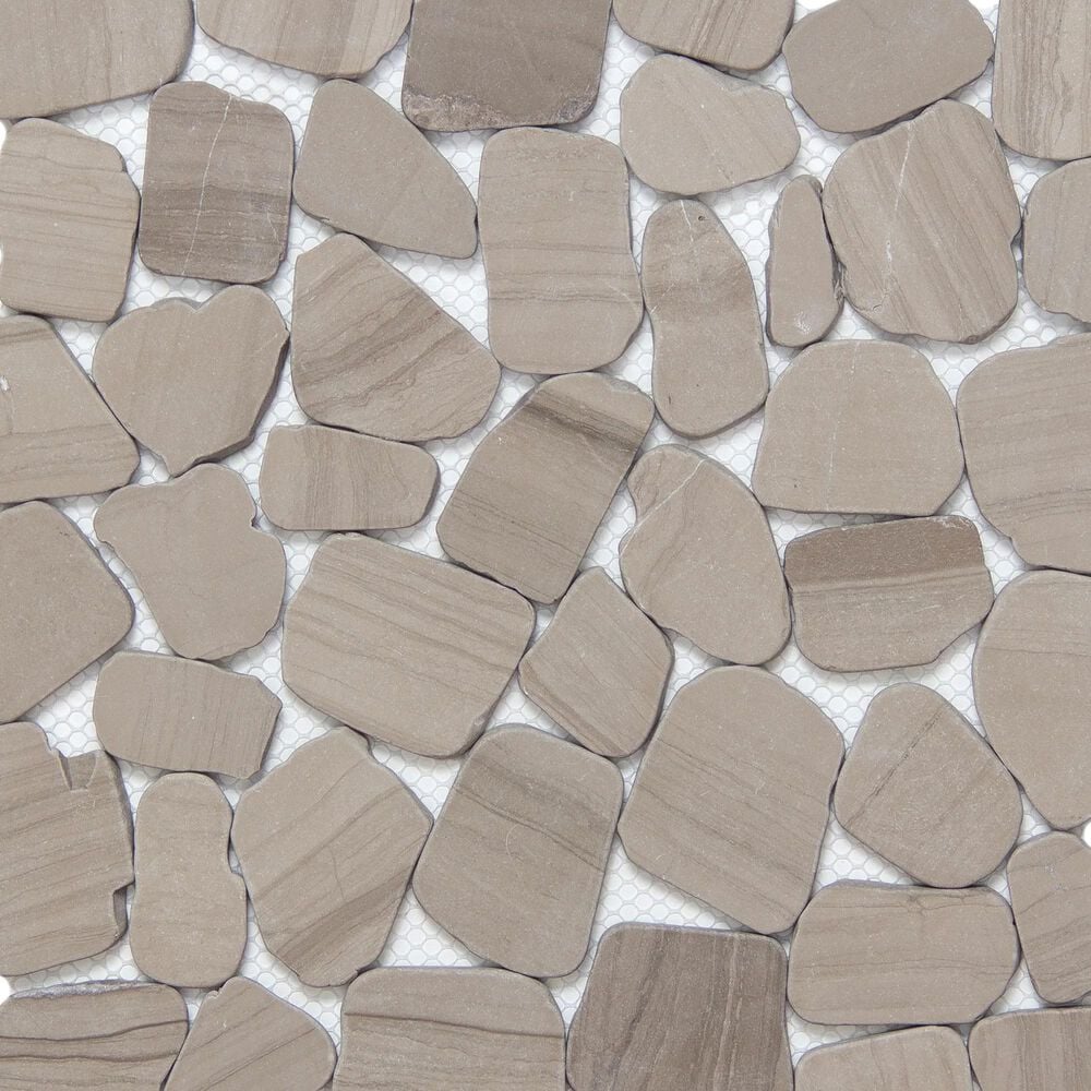 Emser Cultura Taupe 12" x 12" Natural Stone Mosaic Sheet