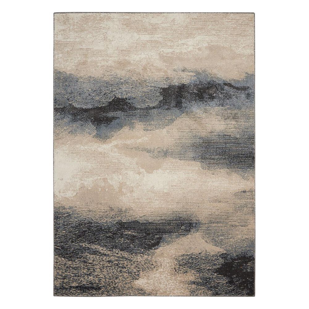 Nourison Maxell MAE06 3'10" x 5'10" Flint Area Rug