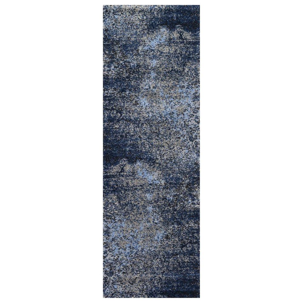 Loloi Viera VR-07 2'4" x 7'7" Grey/Navy