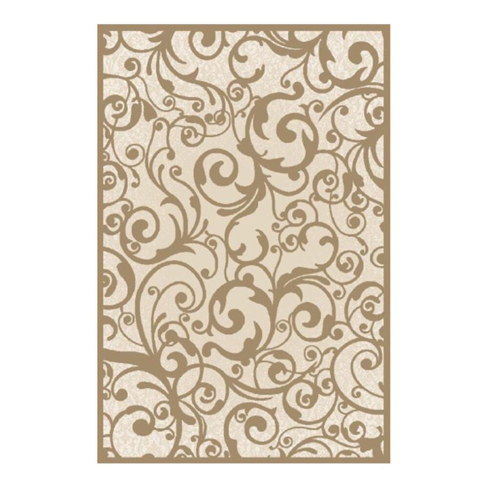 Radici USA Pisa 1845 7'10" Round Ivory Area Rug