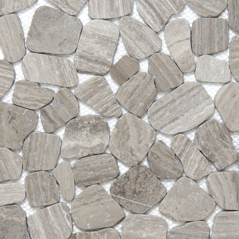 Emser Cultura Gray 12" x 12" Natural Stone Mosaic Sheet