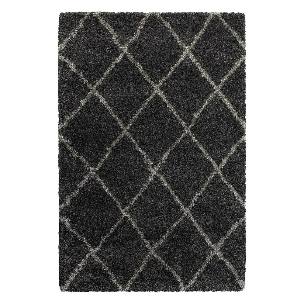 Oriental Weavers Henderson 90K 2'3" x 7'6" Charcoal/Grey Runner