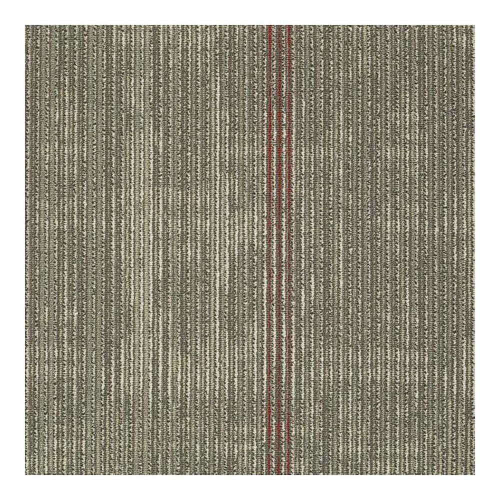 Shaw Material Effects 24" x 24" Carpet Tile in Porcelain