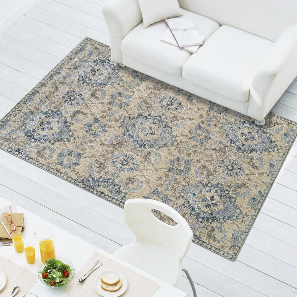 Dalyn Rug Company Antigua AN5 9'5" x 13'2" Linen Area Rug