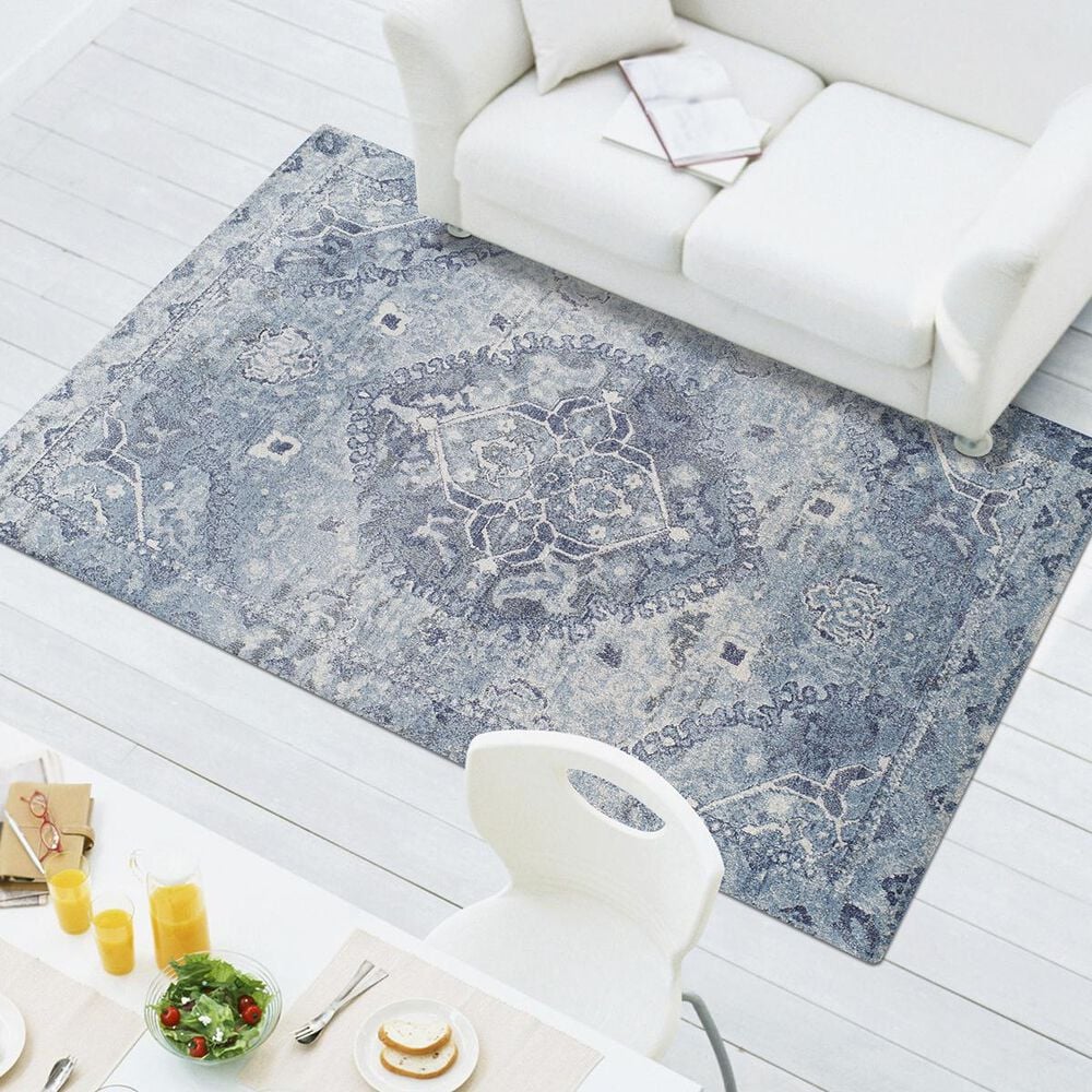Dalyn Rug Company Antiqua AN7 9'5" x 13'2" Sky Area Rug