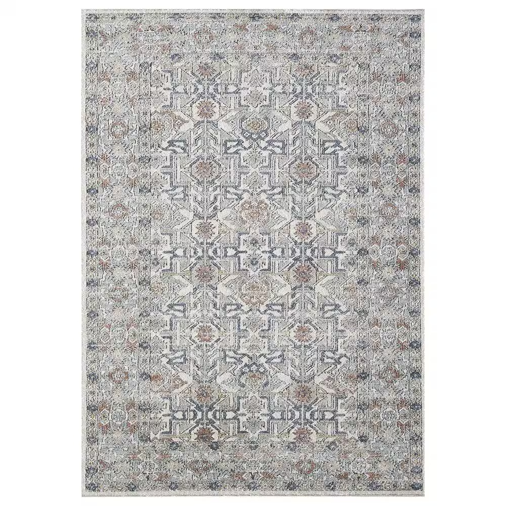 Central Oriental Orient Dania 2'2" x 3' Cream and Light Blue Area Rug