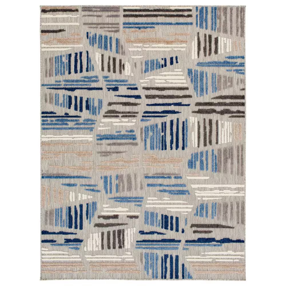 Central Oriental Fontana Hadrian 3'1" x 5'3" Gray Area Rug